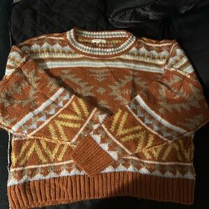 Gilded Intent Earthy Knit Sweater